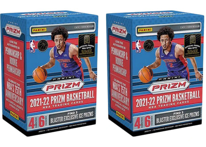 2021-22 Panini Prizm Basketball Blaster Box (Ice Prizms) 2x Lot - product view 2