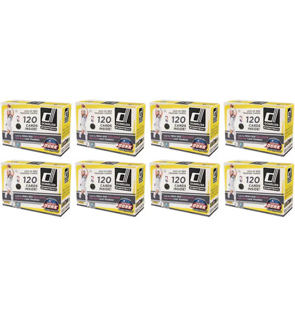 2021-22 Panini Donruss Basketball Mega Box (Holo Pink Laser Parallels) 8x Lot - authentic Panini product