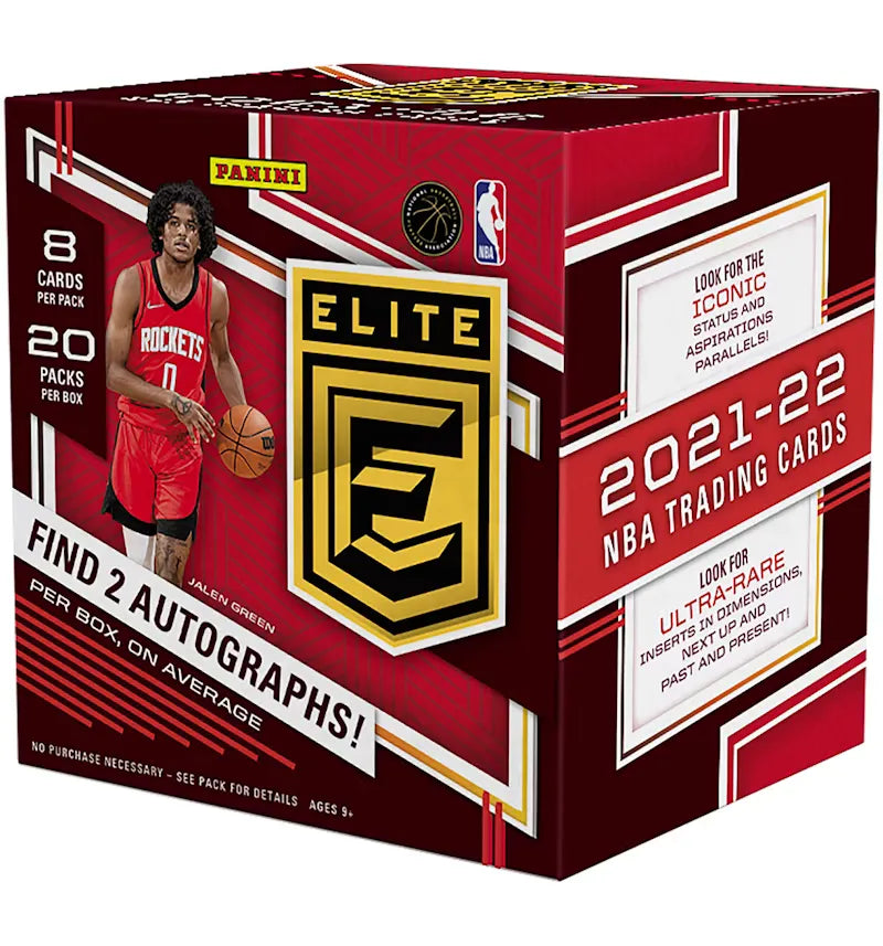 2021-22 Panini Donruss Elite Basketball Hobby Box - vue 360