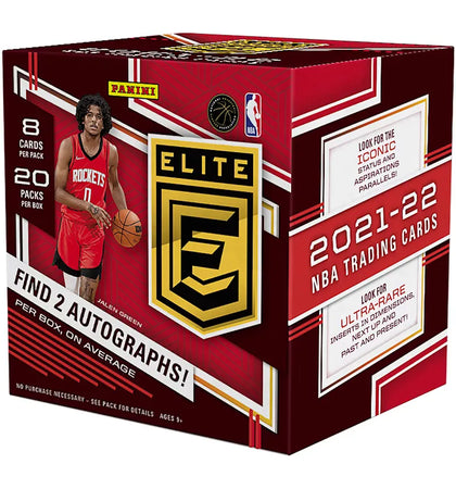 2021-22 Panini Donruss Elite Basketball Hobby Box - authentic Panini product