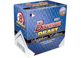 2021 Bowman Draft Sapphire Edition Baseball Hobby Box - vue 360