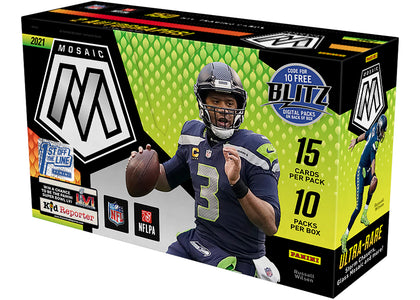 2021 Panini Mosaic Football 1st Off The Line Box - product view 2