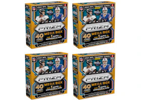 2021 Panini Prizm Football Fanatics Mega Box (Purple Pulsars) 4x Lot - vue 360