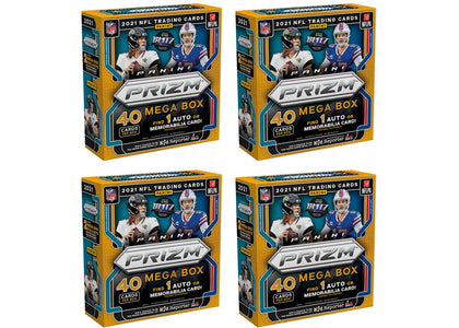 2021 Panini Prizm Football Fanatics Mega Box (Purple Pulsars) 4x Lot - product view 2