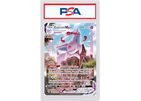 2021 Pokemon Sword & Shield Fusion Strike 270 Full Art/Espeon VMAX Secret (PSA or BGS Graded)