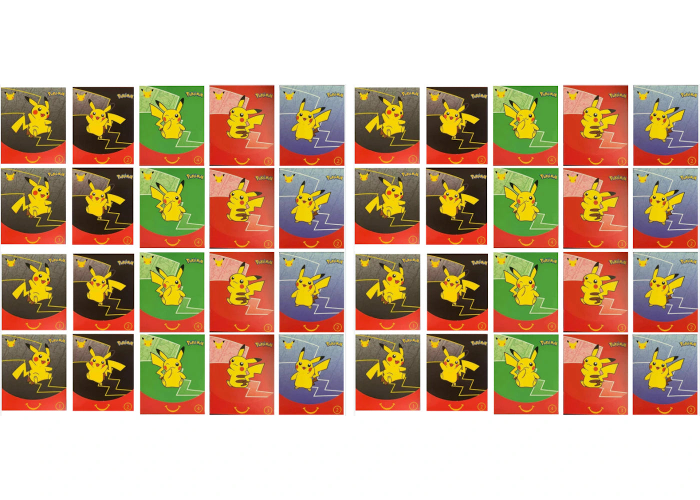 2021 Pokémon TCG McDonald's Happy Meal 25th Anniversary Sealed Case of 150 (Assorted) (English) - vue secondaire B