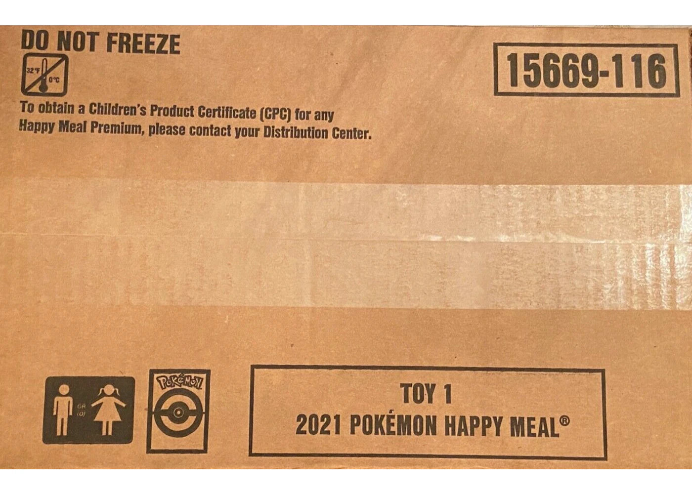 2021 Pokémon TCG McDonald's Happy Meal 25th Anniversary Sealed Case of 150 (Assorted) (English) - vue secondaire A