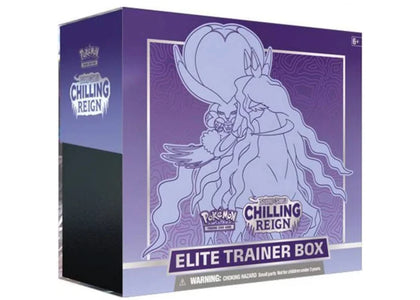 Pokémon TCG Sword & Shield Chilling Reign Elite Trainer Box (Shadow Rider Calyrex) - sneakers view 2