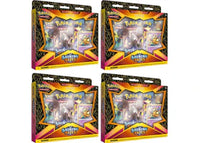 Pokémon TCG Sword & Shield Shining Fates Mad Party Pin Collection Dedenne 4x Lot