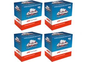 2021 Topps Chrome Sapphire Edition Formula 1 Racing Box 4x Lot - vue 360