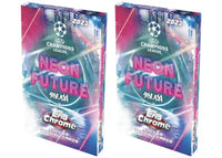 2021 Topps Chrome Steve Aoki UEFA Champions League Soccer Hobby Box 2x Lot