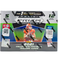 2021 Panini Prizm Draft Picks College Football Mega Box (Gold Ice Prizm)