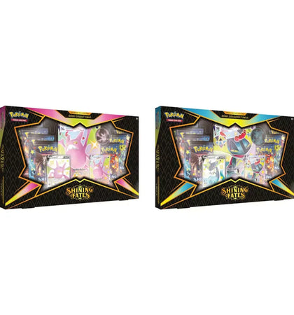 Pokémon TCG Sword & Shield Shining Fates Premium Collection 2X Lot Shiny Crobat VMAX/Shiny Dragapult VMAX - authentic Poke...