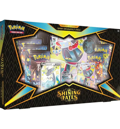 Pokémon TCG Sword & Shield Shining Fates Shiny Dragapult VMAX Premium Collection - authentic Pokemon product
