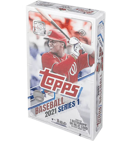 2021 Topps Series 1 Baseball Hobby Box - authentic Topps product