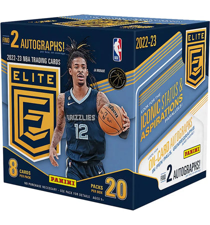 2022-23 Panini Donruss Elite Basketball Hobby Box - authentic Panini product