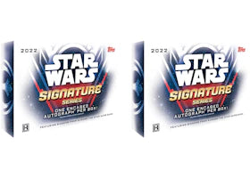2022 Topps Star Wars Signature Series Hobby Box 2x Lot - vue 360