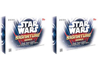 2022 Topps Star Wars Signature Series Hobby Box 2x Lot