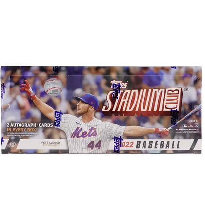 2022 Topps Stadium Club Baseball Hobby Box - authentic Topps product
