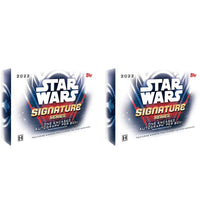 2022 Topps Star Wars Signature Series Hobby Box 2x Lot