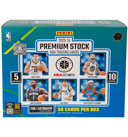 2023-24 Panini Premium Stock Basketball Premium Box - authentic Panini product