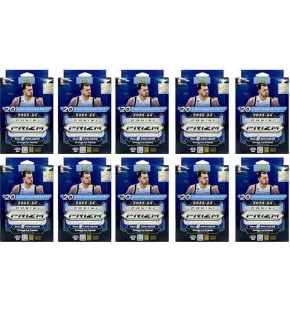 2023-24 Panini Prizm Basketball Hanger Box (Orange Ice Prizms) 10x Lot - authentic Panini product