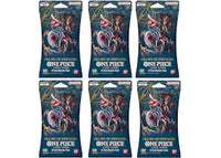 2023 Bandai One Piece Card Game Pillars of Strength Booster Pack (OP-03) (English) 6x Lot