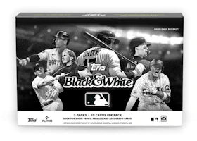 2023 Topps Black and White Baseball Box - vue 360