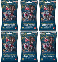 2023 Bandai One Piece Card Game Pillars of Strength Booster Pack (OP-03) (English) 6x Lot