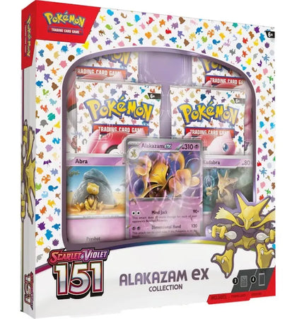 2023 Pokèmon Scarlet & Violet 151 Alakazam ex Box - authentic Pokemon product