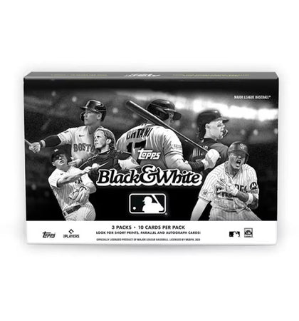 2023 Topps Black and White Baseball Box - authentic Topps product