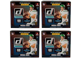 2024 Panini Donruss Football Mega Box Red Wave 4x Lot - vue 360