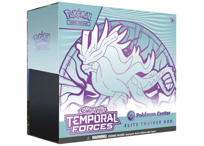 2024 Pokémon Scarlet & Violet Temporal Forces (Walking Wake) Pokemon Center Elite Trainer Box - authentic Pokemon sneakers