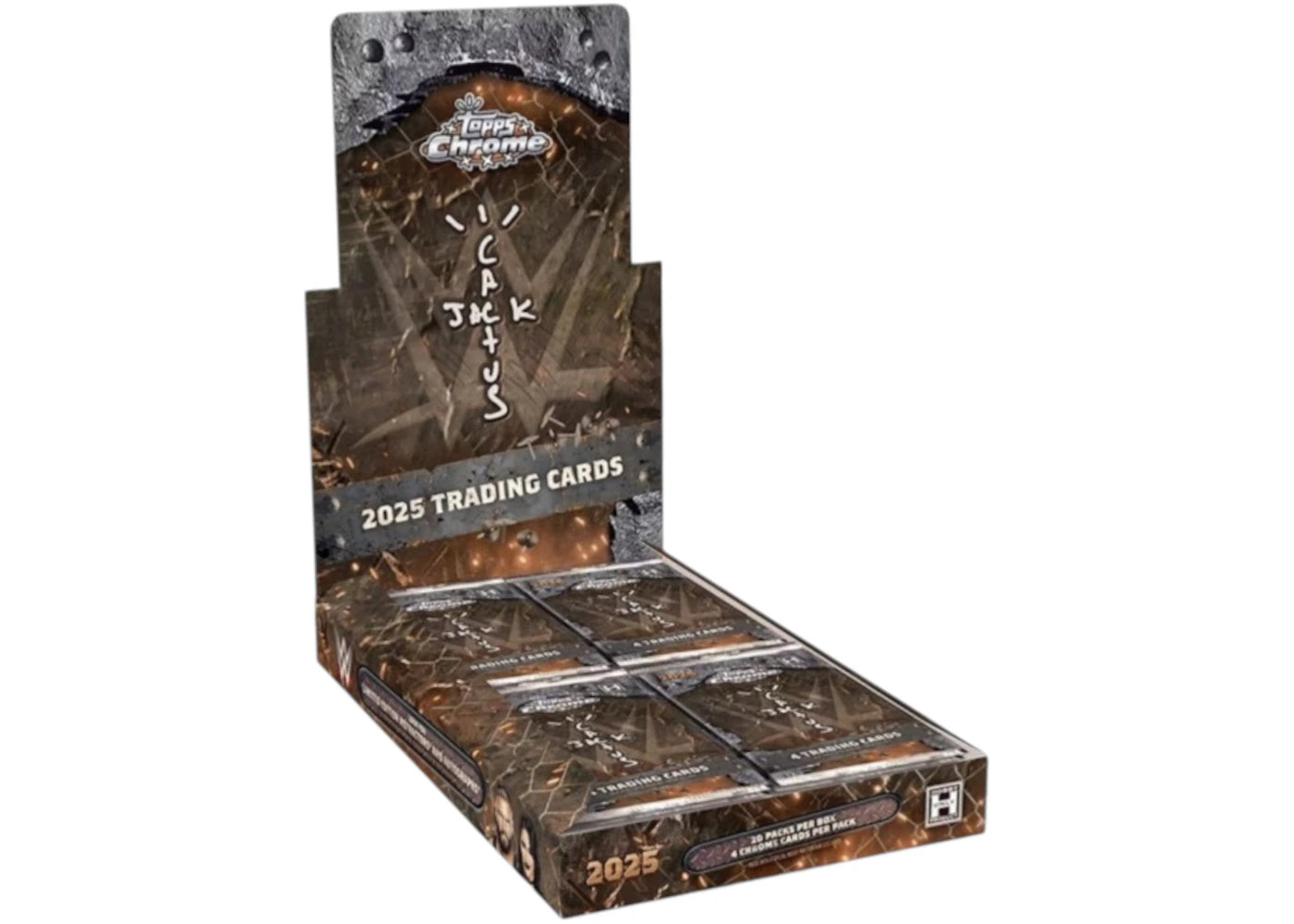 2025 Topps Chrome x Cactus Jack Travis Scott Edition WWE Wrestling Hobby Box