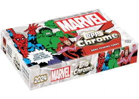 2024 Topps Marvel Chrome Hobby Box - vue 360