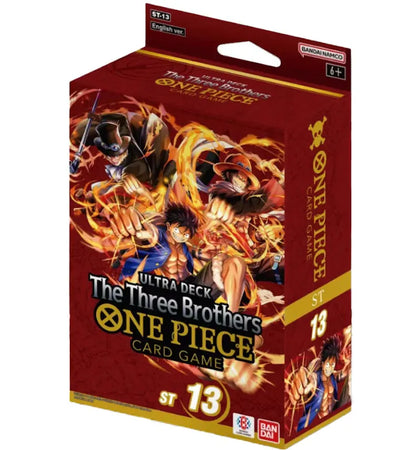 2024 Bandai One Piece Card Game The Three Brothers (ST 13) Ultra Deck - authentic Bandai product