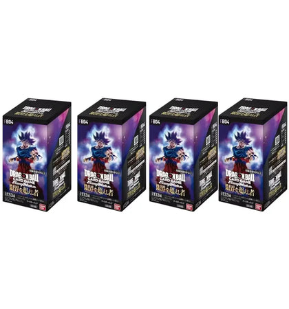 2024 Dragon Ball Super FB-04 Beyond the Limits Booster Box (Japanese) 4x lot FB-04 - authentic Dragon Ball Super product