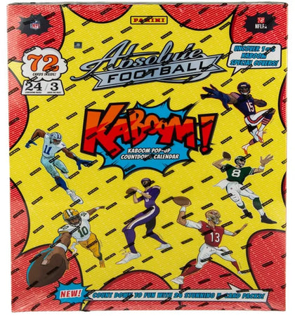 2024 Panini Absolute Football Kaboom! Countdown Calendar - authentic Panini product