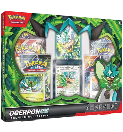 2024 Pokémon Scarlet & Violet Ogerpon EX Premium Collection Box - authentic Pokemon product