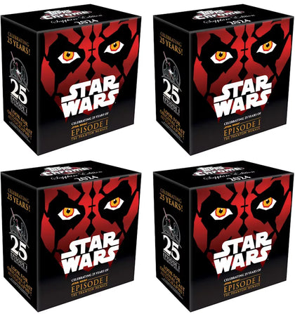2024 Topps Chrome Star Wars Sapphire Edition Box 4x Lot - authentic Topps product