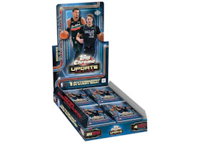2025-26 Topps Chrome Update Basketball Hobby Box - vue 360
