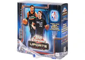 2025-26 Topps Chrome Updates Basketball Mega Box (Without Seal) - vue 360