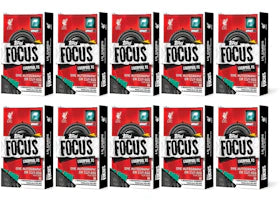 2025-26 Topps Focus Liverpool LFC Hobby Box 10x Lot - vue 360