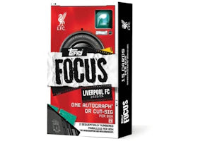 2025-26 Topps Focus Liverpool LFC Hobby Box - vue 360