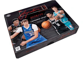 2025-26 Topps Signature Class Basketball Jumbo Box - vue 360