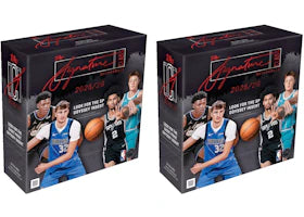 2025-26 Topps Signature Class Basketball Mega Box 2x Lot - vue 360