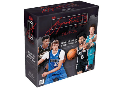 2025-26 Topps Signature Class Basketball Mega Box - authentic Topps product