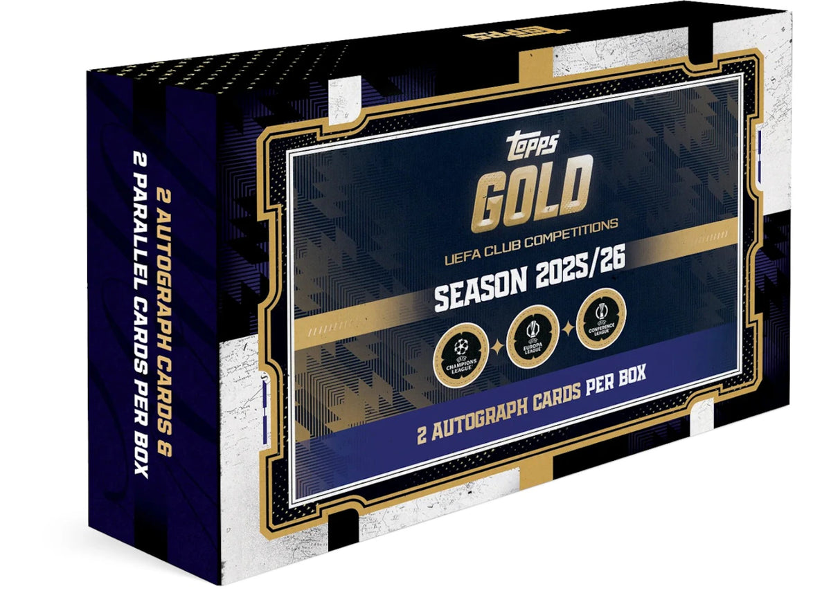 2025/26 Topps UCC Gold Hobby Box 2x Lot - vue 360