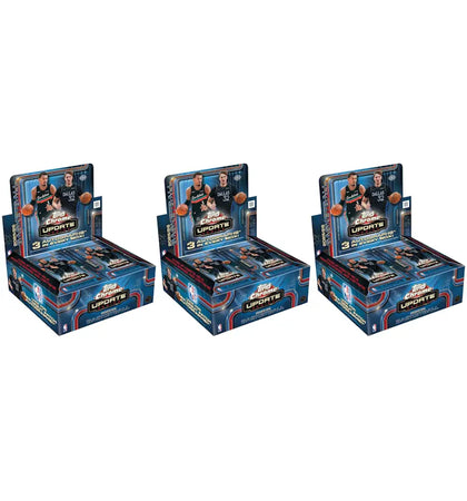 2025-26 Topps Chrome Updates Basketball Jumbo Box 3x Lot - authentic Topps product
