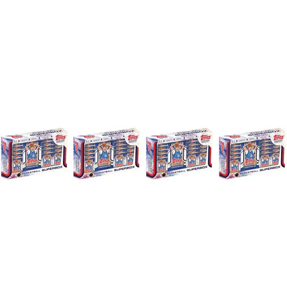 2025-26 Topps NBA Flagship Costco Exclusive Collection Box 4x Lot - authentic Topps product
